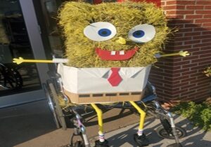 Sponge Bob Scarecrow